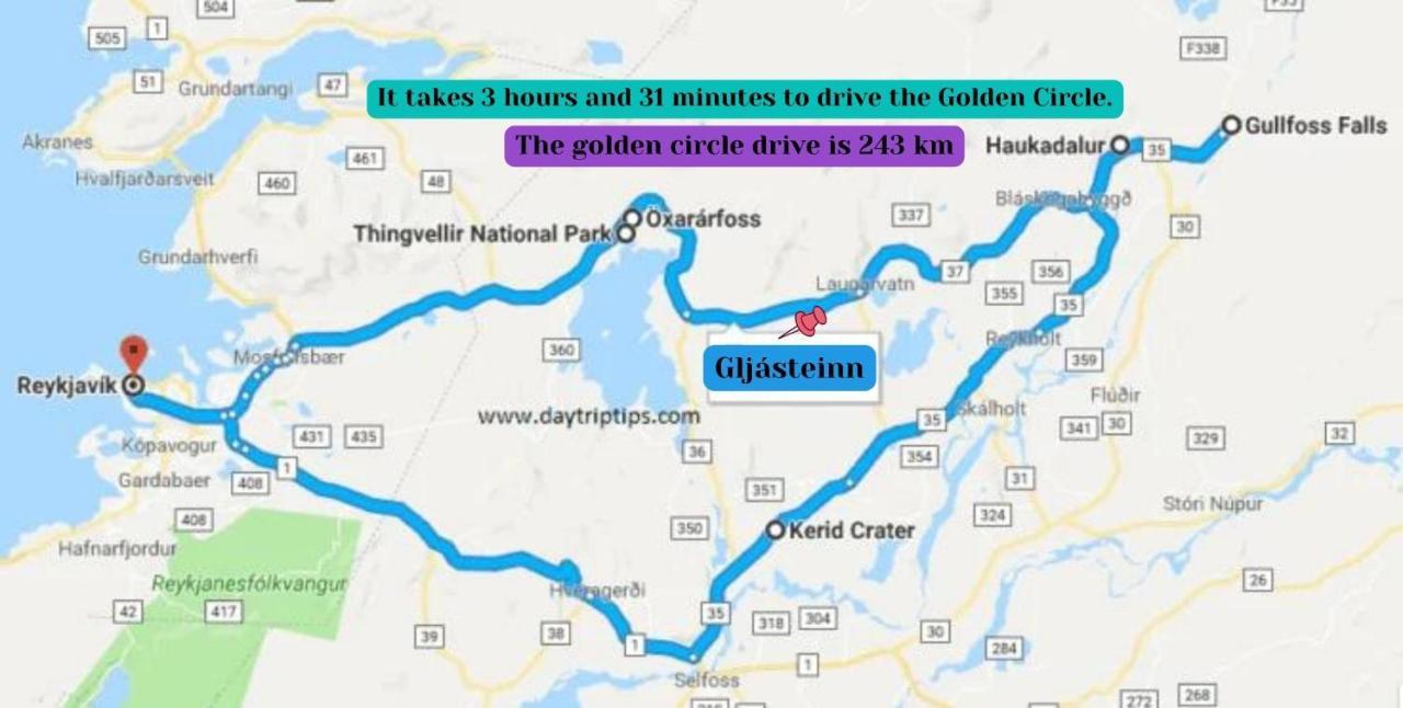 Gljasteinn By Golden Circle Laugarvatn Εξωτερικό φωτογραφία